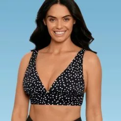 Women's Slimming Control Plunge V-Neck Bikini Top - Beach Betty by Miracle Brands Black 11 Women's Slimming Control Plunge V-Neck Bikini Top - Beach Betty by Miracle Brands Black -Swimsuits Popular Store unnamed file 5277