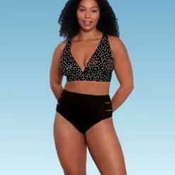 Women's Slimming Control Plunge V-Neck Bikini Top - Beach Betty by Miracle Brands Black 13 Women's Slimming Control Plunge V-Neck Bikini Top - Beach Betty by Miracle Brands Black -Swimsuits Popular Store unnamed file 5279