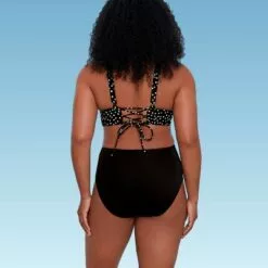 Women's Slimming Control Plunge V-Neck Bikini Top - Beach Betty by Miracle Brands Black 14 Women's Slimming Control Plunge V-Neck Bikini Top - Beach Betty by Miracle Brands Black -Swimsuits Popular Store unnamed file 5280