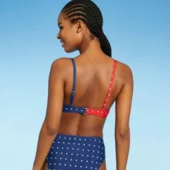 Women's Twist-Front Bikini Top - Sea Angel Red