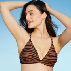 Women's Cross Back Tri Bikini Top - Kona Sol™ Black 15 Women's Cross Back Tri Bikini Top - Kona Sol™ Black -Swimsuits Popular Store unnamed file 5469