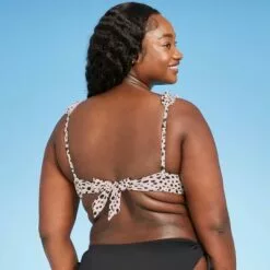 Women's Square Neck Ruffle Strap Bikini Top - Kona Sol™ Animal Print 17 Women's Square Neck Ruffle Strap Bikini Top - Kona Sol™ Animal Print -Swimsuits Popular Store unnamed file 5519