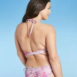 Women's Lace-Up Tie Bikini Top - Shade & Shore™ Pink Animal Print 22 Women's Lace-Up Tie Bikini Top - Shade & Shore™ Pink Animal Print -Swimsuits Popular Store unnamed file 5715