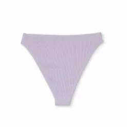 Women's High Waist Extra High Leg Extra Cheeky Bikini Bottom - Shade & Shore™ Lilac Purple Lurex -Swimsuits Popular Store unnamed file 577