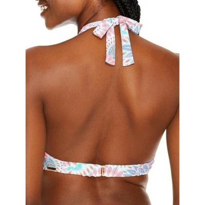 Sunsets Women's Vivid Plumes Muse Halter Bikini Top - 51D-VIVPL 3 Sunsets Women's Vivid Plumes Muse Halter Bikini Top - 51D-VIVPL