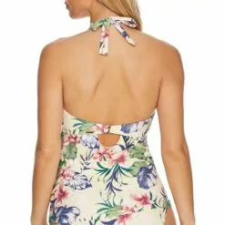 Sunsets Women's Island Life Muse Halter Underwire Tankini Top - 73D-ISLLI