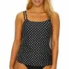 Sunsets Women's Black Dot Taylor Underwire Tankini Top - 75D-BKDT -Swimsuits Popular Store unnamed file 5848