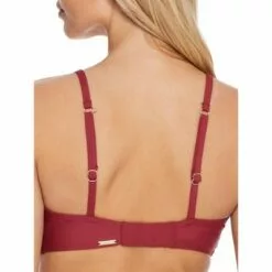 Sunsets Women's Tuscan Red Kauai Underwire Bralette Bikini Top - 54D-TUSRE