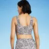 Women's Longline Wide Strap Bikini Top - All in Motion™ Snake Print -Swimsuits Popular Store unnamed file 5854
