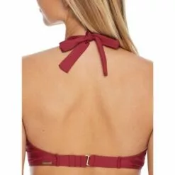 Sunsets Women's Tuscan Red Muse Halter Bikini Top - 51D-TUSRE
