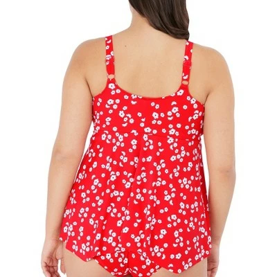 Elomi Women's Plus Size Plain Sailing Tankini Top - ES7271 3 Elomi Women's Plus Size Plain Sailing Tankini Top - ES7271