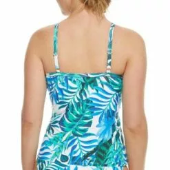 Sunsets Women's Seascape Forever Underwire Tankini Top - 77D-SEASC
