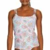 Sunsets Women's Vivid Plumes Taylor Underwire Tankini Top - 75D-VIVPL -Swimsuits Popular Store unnamed file 5976
