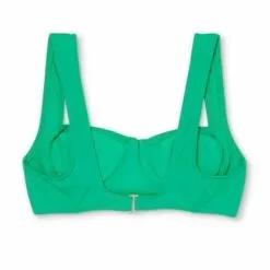 Juniors' Faux Underwire Bralette Bikini Top - Xhilaration™ Vibrant Green -Swimsuits Popular Store unnamed file 6022
