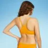 Juniors' Ribbed High Neck Bikini Top - Xhilaration™ Mango Orange -Swimsuits Popular Store unnamed file 6045
