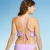 Juniors' Ruffle Triangle Bikini Top - Xhilaration™ Lavender -Swimsuits Popular Store unnamed file 6083