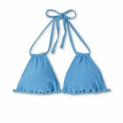 Juniors' String Triangle Bikini Top - Xhilaration™ Blue Denim -Swimsuits Popular Store unnamed file 6105