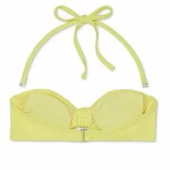 Juniors' Ribbed Knot-Front Bandeau Bikini Top - Xhilaration™ Light Yellow 19 Juniors' Ribbed Knot-Front Bandeau Bikini Top - Xhilaration™ Light Yellow -Swimsuits Popular Store unnamed file 6233