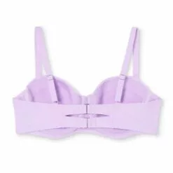Juniors' Plus Size Shirred Underwire Bikini Top - Xhilaration™ Lilac Purple -Swimsuits Popular Store unnamed file 6307