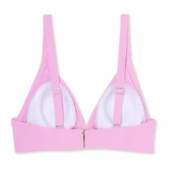 Juniors' Plus Size Terry Triangle Bikini Top - Xhilaration™ Lavender -Swimsuits Popular Store unnamed file 6334