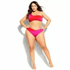 CITY CHIC | Capri Bikini Top - grenadine -Swimsuits Popular Store unnamed file 6345