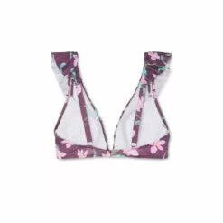 Women's Lightly Lined Ruffle Front Bikini Top - Shade & Shore™ Dusk Floral -Swimsuits Popular Store unnamed file 6370