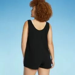 Juniors' Button-Up Cover Up Romper - Xhilaration™ -Swimsuits Popular Store unnamed file 6393