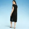 Women's Twist-Front Midi Cover Up Dress - Kona Sol™ Black -Swimsuits Popular Store unnamed file 6409