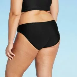 Women's Classic High Coverage Hipster Bikini Bottom - Kona Sol™ Oxford Blue -Swimsuits Popular Store unnamed file 653