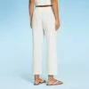 Juniors' Cropped Pom Pom Trim Cover Up Pants - Xhilaration™ Off-White -Swimsuits Popular Store unnamed file 6595
