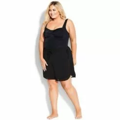 AVENUE | Longline Board Short - black -Swimsuits Popular Store unnamed file 6620