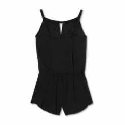 Women's High Neck Swim Romper with Pockets - Aqua Green® Navy Blue -Swimsuits Popular Store unnamed file 6661