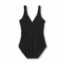 Women's Waist Detail Over the Shoulder One Piece Swimsuit - Aqua Green® Black 11 Women's Waist Detail Over the Shoulder One Piece Swimsuit - Aqua Green® Black -Swimsuits Popular Store unnamed file 6715
