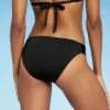 Women's Side-Tab Medium Coverage Hipster Bikini Bottom - Kona Sol™ Atlantic Burgundy -Swimsuits Popular Store unnamed file 674