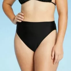 Juniors' High Leg High Waist Bikini Bottom - Xhilaration™ Black 15 Juniors' High Leg High Waist Bikini Bottom - Xhilaration™ Black -Swimsuits Popular Store unnamed file 682