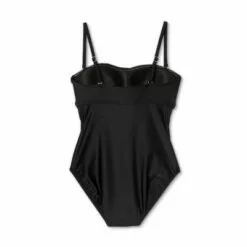 Women's Crochet Flounce High Coverage One Piece Swimsuit - Kona Sol™ Black 23 Women's Crochet Flounce High Coverage One Piece Swimsuit - Kona Sol™ Black -Swimsuits Popular Store unnamed file 6883