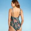 Women's Modern Medium Coverage One Piece Swimsuit - Kona Sol™ Tropical Print -Swimsuits Popular Store unnamed file 6984