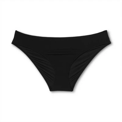 Women's Hipster Bikini Bottom - Shade & Shore™ Black 7 Women's Hipster Bikini Bottom - Shade & Shore™ Black - Image 5