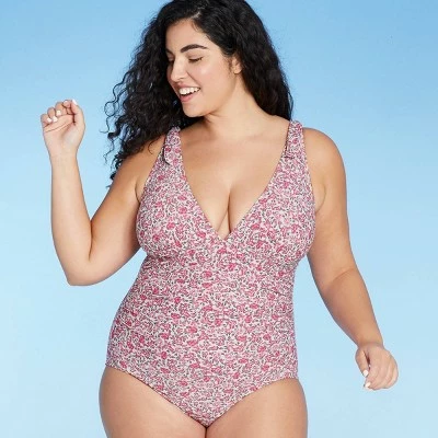 Women's Shoulder Tie High Coverage One Piece Swimsuit - Kona Sol™ Multi 4 Women's Shoulder Tie High Coverage One Piece Swimsuit - Kona Sol™ Multi - Image 2