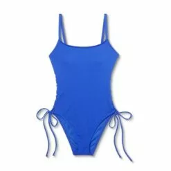 Women's Lace-Up Side One Piece Swimsuit - Shade & Shore™ Cobalt 15 Women's Lace-Up Side One Piece Swimsuit - Shade & Shore™ Cobalt -Swimsuits Popular Store unnamed file 7155
