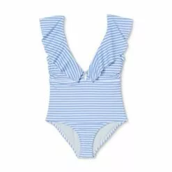 Women's Ruffle Medium Coverage One Piece Swimsuit - Kona Sol™ Cream Blush -Swimsuits Popular Store unnamed file 7180