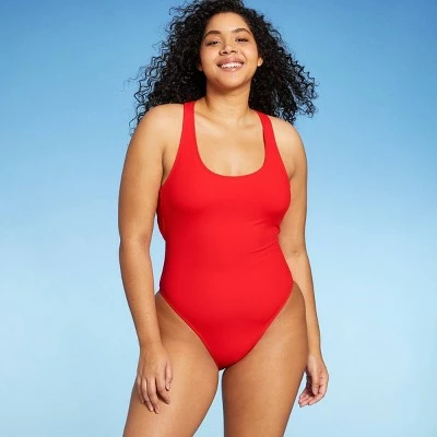Juniors' Ribbed One Piece Swimsuit - Xhilaration™ White 4 Juniors' Ribbed One Piece Swimsuit - Xhilaration™ White - Image 2