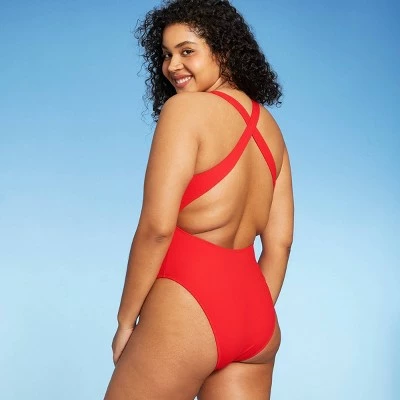 Juniors' Ribbed One Piece Swimsuit - Xhilaration™ White 5 Juniors' Ribbed One Piece Swimsuit - Xhilaration™ White - Image 3