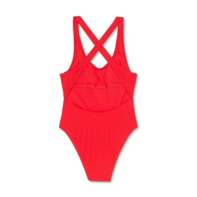 Juniors' Ribbed One Piece Swimsuit - Xhilaration™ White 7 Juniors' Ribbed One Piece Swimsuit - Xhilaration™ White - Image 5