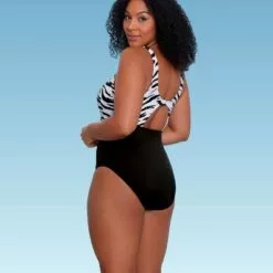 Women's Slimming Control Tie-Front Cut Out One Piece Swimsuit - Beach Betty by Miracle Brands Green 11 Women's Slimming Control Tie-Front Cut Out One Piece Swimsuit - Beach Betty by Miracle Brands Green -Swimsuits Popular Store unnamed file 7262