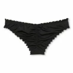 Women's Ribbed Ruffle Cheeky Bikini Bottom - Shade & Shore™ Black 13 Women's Ribbed Ruffle Cheeky Bikini Bottom - Shade & Shore™ Black -Swimsuits Popular Store unnamed file 735