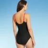 Women's High Neck Overlay One Piece Swimsuit - Aqua Green® Flamingo 2 Women's High Neck Overlay One Piece Swimsuit - Aqua Green® Flamingo -Swimsuits Popular Store unnamed file 7427