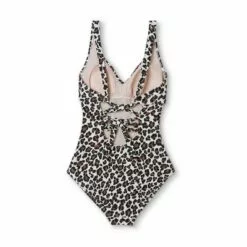 Women's Twist-Front One Piece Swimsuit - Kona Sol™ Animal Print -Swimsuits Popular Store unnamed file 7449