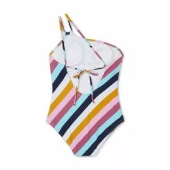 Women's One Shoulder Medium Coverage One Piece Swimsuit - Kona Sol™ Multi -Swimsuits Popular Store unnamed file 7483