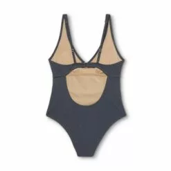 Women's Plunge Tie-Front Wrap One Piece Swimsuit- Shade & Shore™ Slate Blue 11 Women's Plunge Tie-Front Wrap One Piece Swimsuit- Shade & Shore™ Slate Blue -Swimsuits Popular Store unnamed file 7563